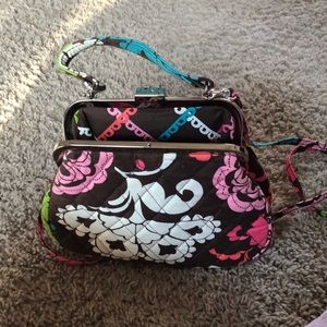 Vera Bradley Crossbody Large Coin Purse